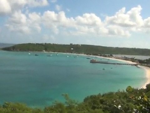 Anguilla's Sandy Ground and road bay beach video 2