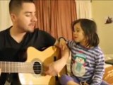 Awesome father & daughter duet