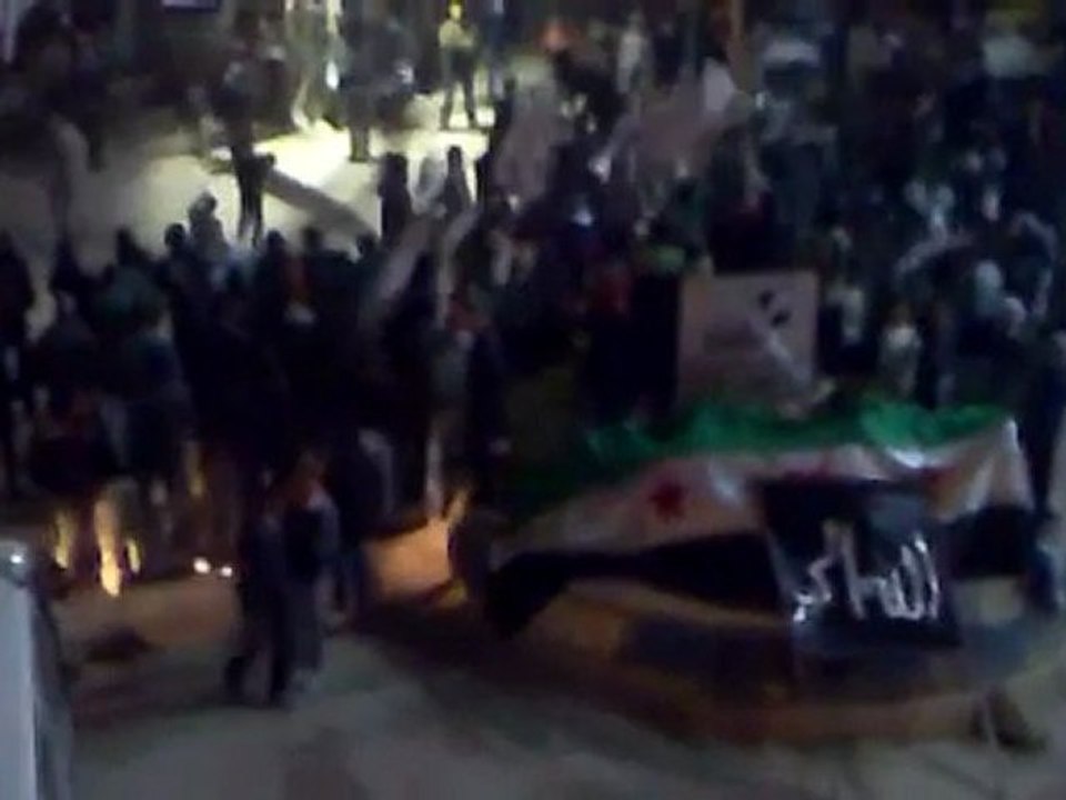 فري برس   ريف دمشق الهامة وبعون الله منتصرين 14 2 2012