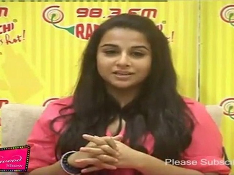 Gorgeous Babe Vidya Balan Reveals About Working In Movie "Kahaani"