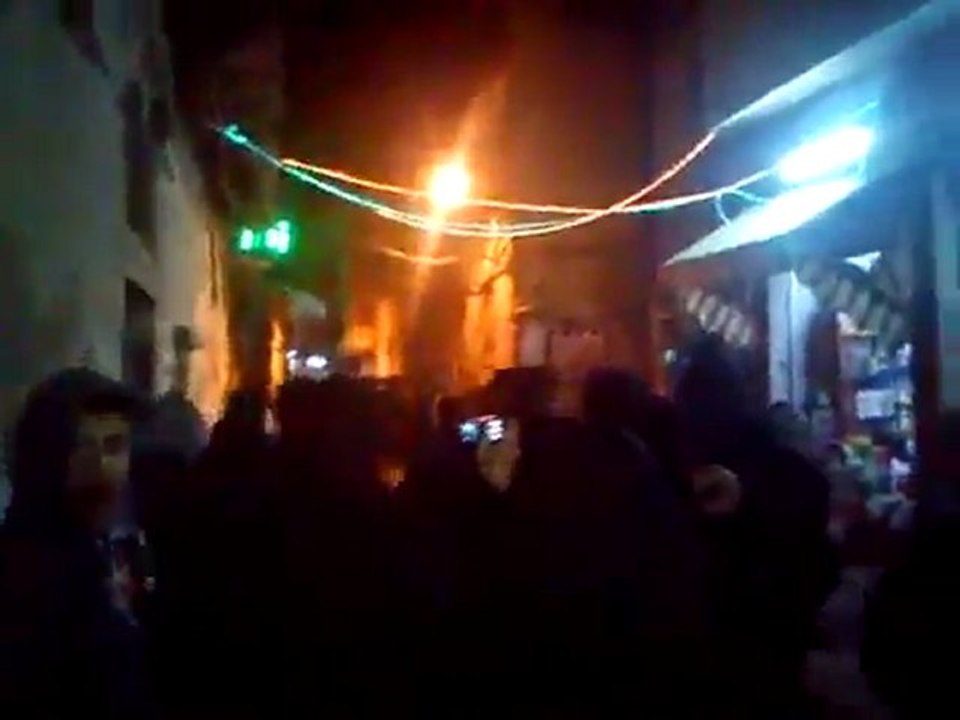 فري برس   دمشق حي الميدان الثائر 14 2 2012