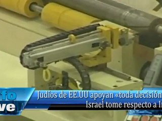 Judíos de EE.UU apoyan «toda decisión que Israel tome respecto a Irán»