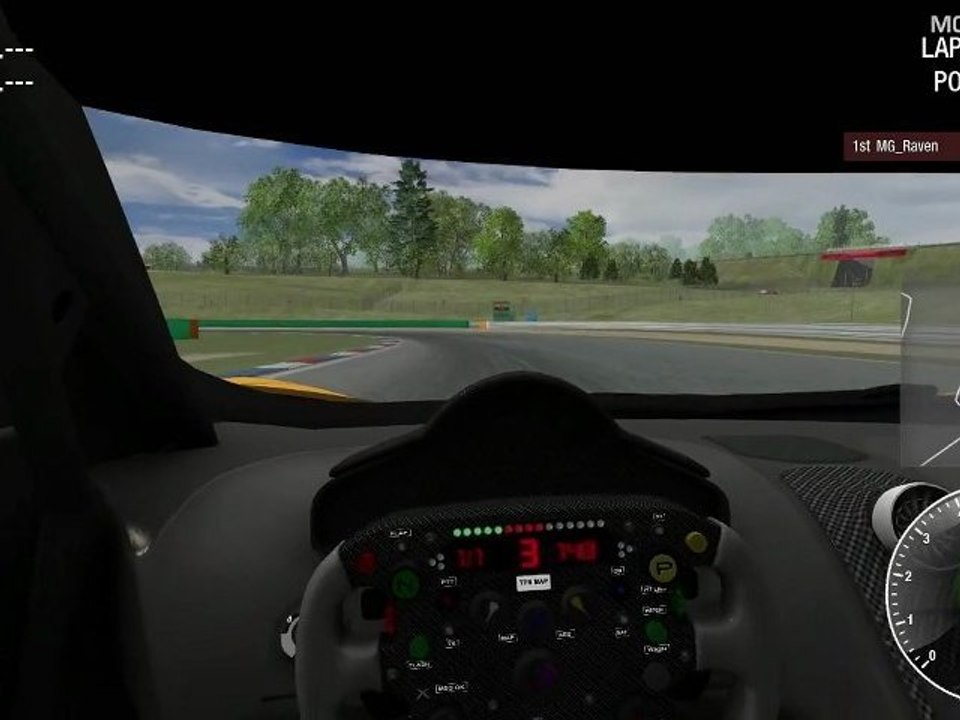SimRaceWay Beta - McLaren MP4-12C GT3 at Brno