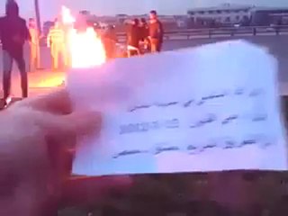 فري برس   دمشق  القابون قطع اتستراد دمشق حمص الدولي15 2 2012