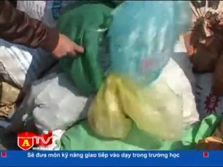 Phát hiện điểm tập kết rác thải y tế