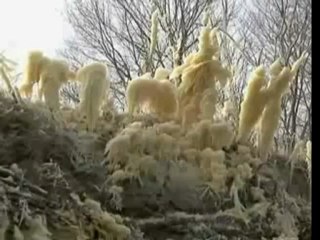 AMAZING ICE FROZEN WATERFALL