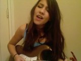 Girl Singing Rude Boy by Rihanna!