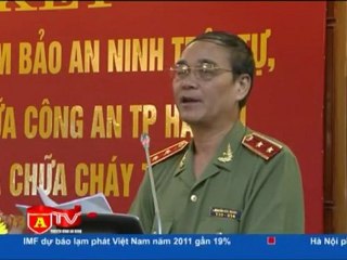 CATP và Sở Cảnh sát PCCC HN ký kết quy chế phối hợp