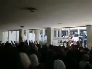 فري برس   جامعة الثورة  حلب   كلية العلوم 13 2 2012