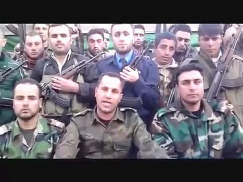 فري برس إنشقاق ثلاث ضباط مع عدد من الجنود بجبل الزاوية 12 2 2012