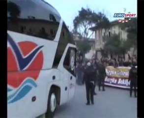 Aslan Mersin'de çoşkuyla karşılandı