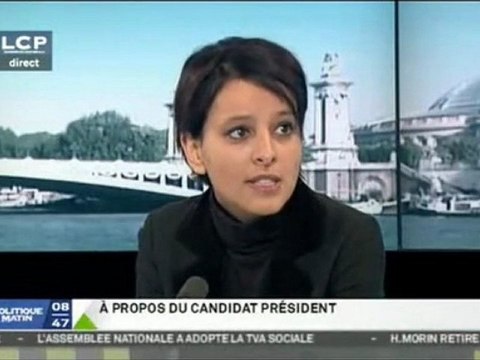 Najat Belkacem face à Éric Raoult sur LCP