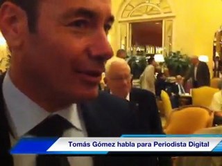 Tomás Gómez habla para PD