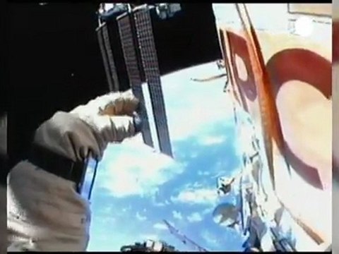 Spacewalk for ISS cosmonauts