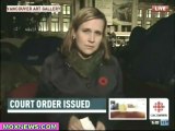 Cops Rip Down Occupy Tents Of London Ontario Protesters