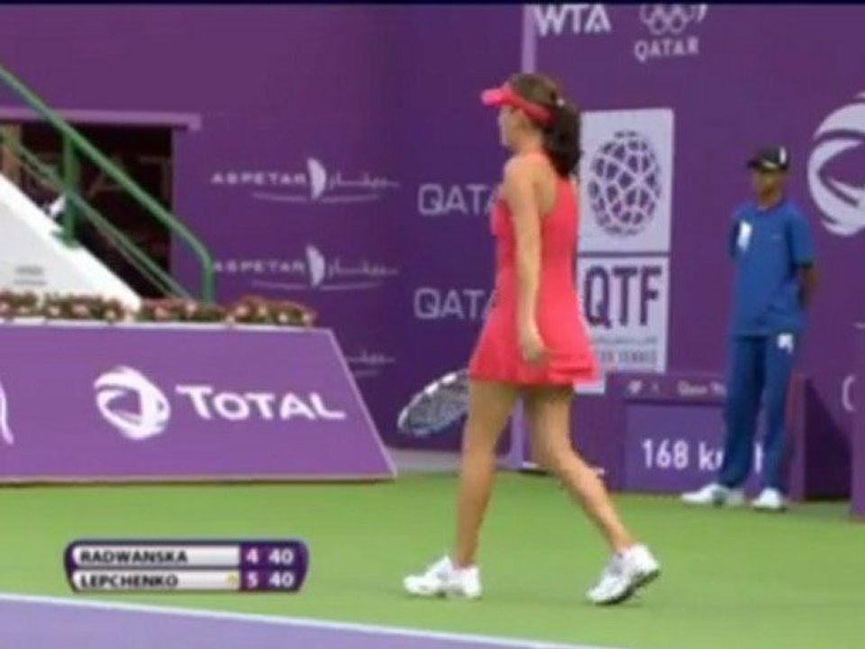 Doha - Radwanska im Viertelfinale