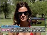Paula Chaves habla de Jazmin de Grazia EEES