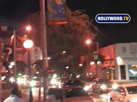 Brody Jenner And Avril Lavigne Leave Voyeur