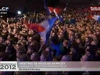 Evénements - Meeting de Nicolas Sarkozy à Annecy