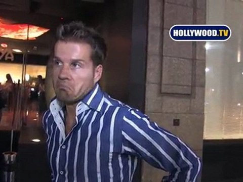 Dancing With The Stars Louis Van Amstel At Katsuya Restaurant