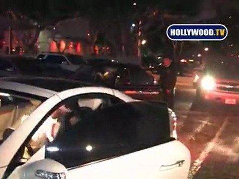 Maksim Chmerkovskiy And Erin Andrews At Haute Nightclub