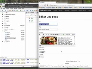 Tutoriel vidéo CakePHP : Taxonomy