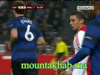 تحركات إسماعيل العيساتي أمام مانشستر يونايتد