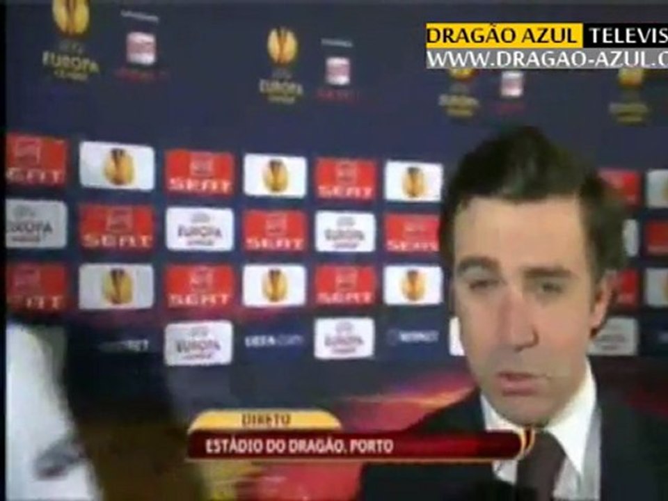 FC Porto 1-2 Man City - Liga Europa 2011/12 1/16 de Final 1ª mão - Golos+Flash-Interview