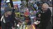 Man politely robs store