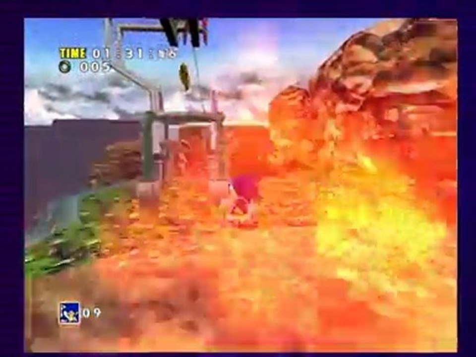 Sonic DX [Histoire Sonic] Pousuite du Egg Carrier