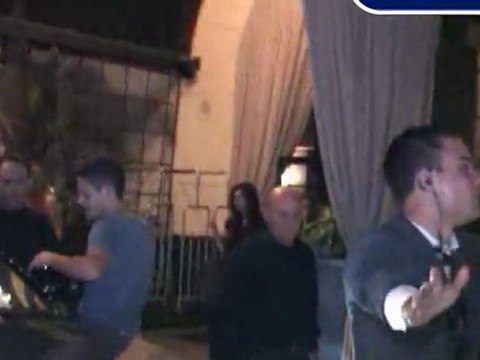 Charlize Theron Leaves Roosevelt Hotel