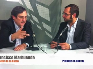 Periodista Digital entrevista a Francisco Marhuenda, director de La Razón