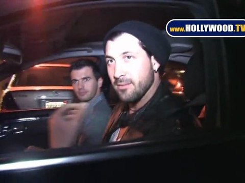 EXCLUSIVE: Maksim Chmerkovskiy And Driton 'Tony' Dovolani Eat At Sushiya