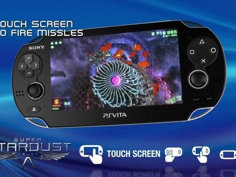 Trailer de Super Stardust Delta sur PS Vita