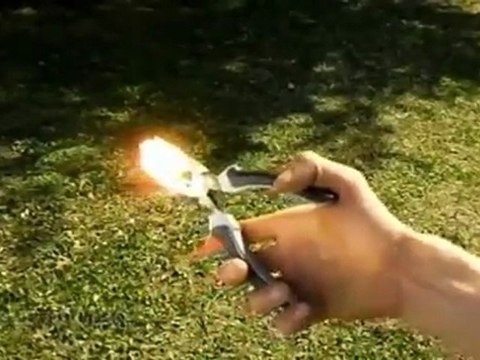 Homemade solar Death Ray