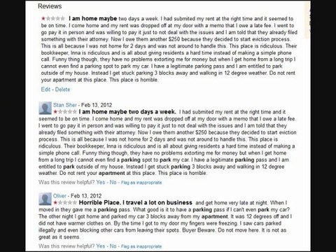 Park Crossing Apartments Maple Shade NJ Ripoff