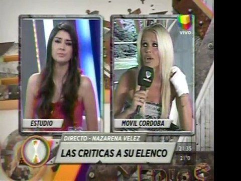 Nazarena habla de Pedro y Paula en Medios Locos - 16 de Febrero