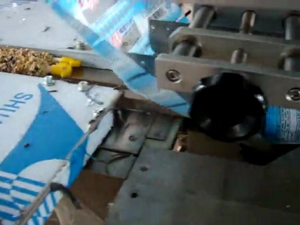 Large biscuits packing machine