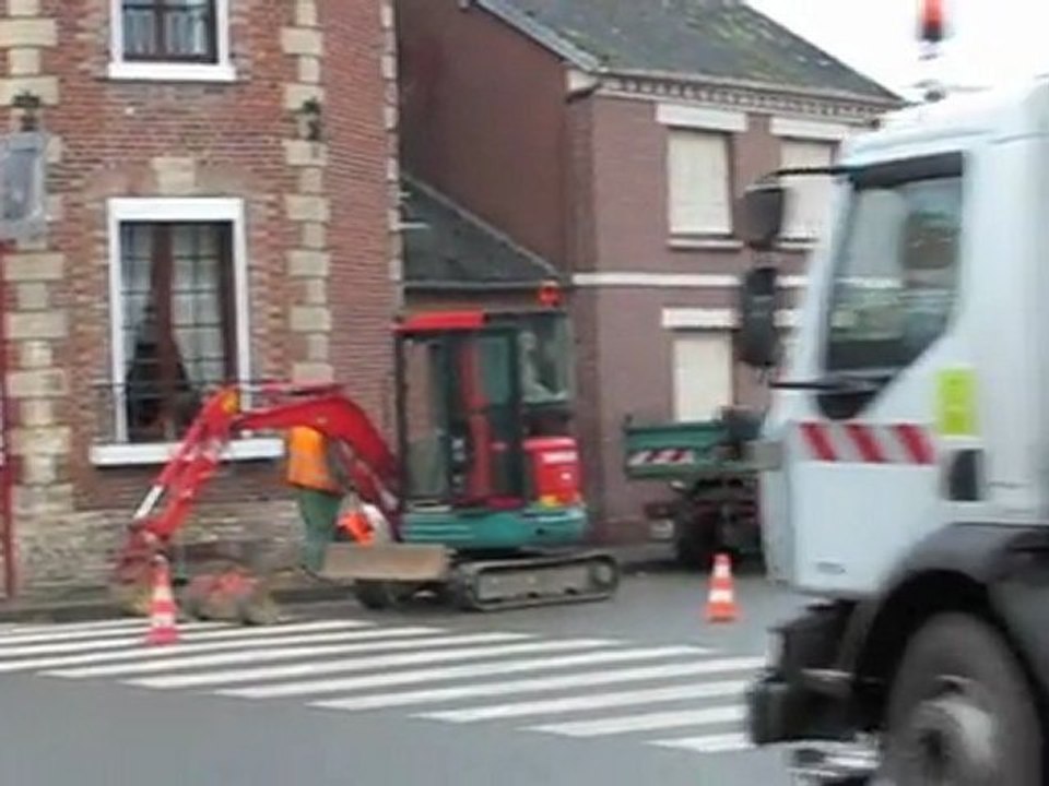 Maignelay-Montigny: travaux rue de Saint-Just et Antoine-Marminia