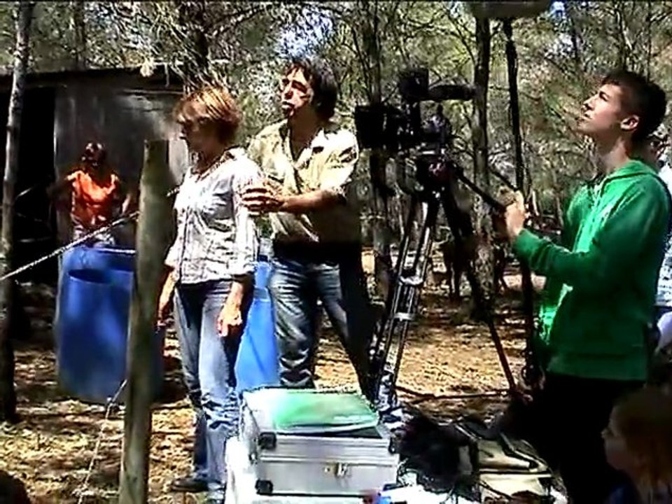 making of  film BLESSURE