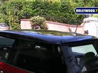 Activity At Sandra Bullock's House.