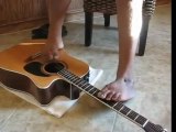Guy with no arms plays the guitar!