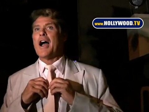 David Hasselhoff At Dancing With The Stars Launch Party