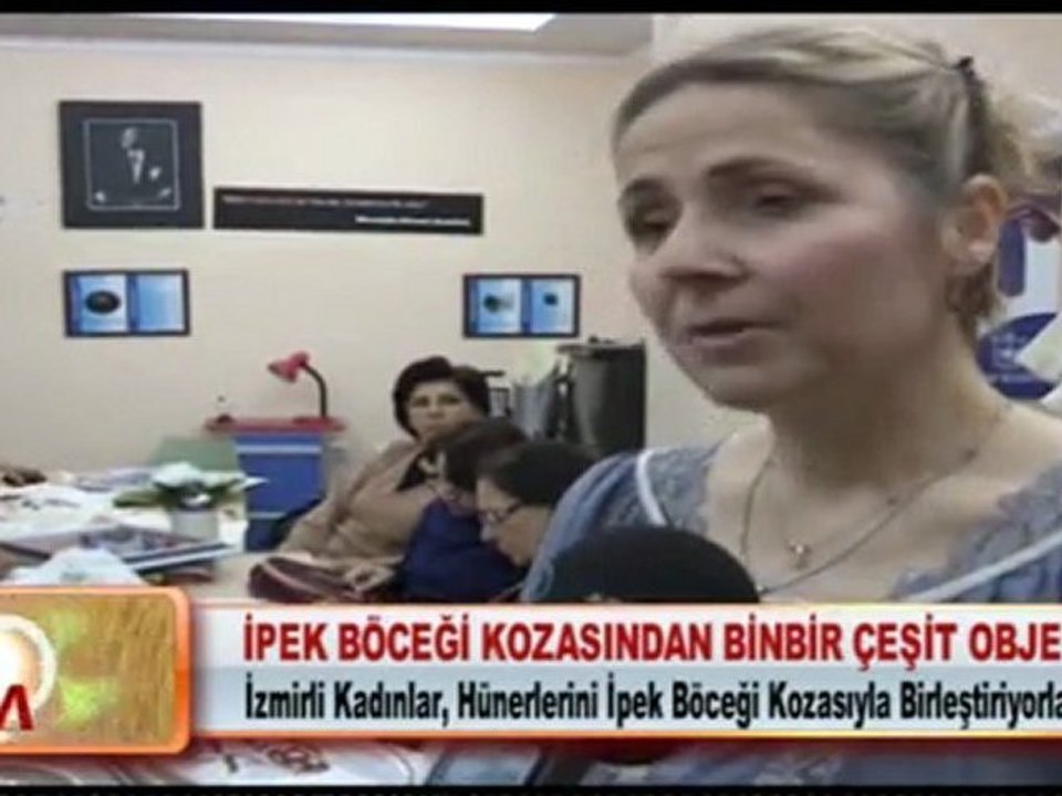 İPEK BÖCEĞİ KOZASINDAN BİNBİR ÇEŞİT OBJE 16.02.2012