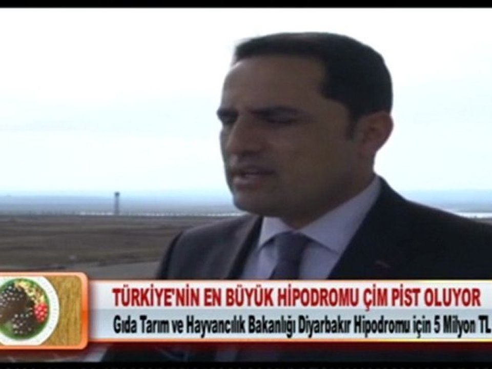 TÜRKİYE’NİN EN BÜYÜK HİPODROMU ÇİM PİST OLUYOR 17.02.2012