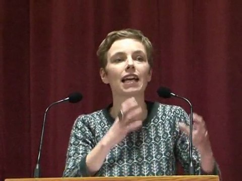 CLEMENTINE AUTAIN - MEETING DU FRONT DE GAUCHE A MIGENNES