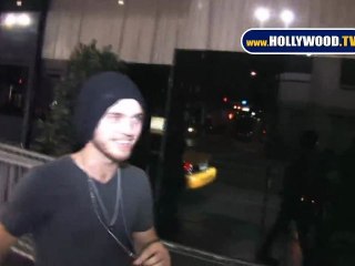 Lead Singer Of The Cab Alexander DeLeon Spotted On Hollywood Blvd