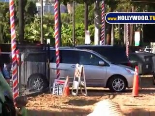 Lorenzo Lamas And Family At Mr. Bones Pumpkin Patch