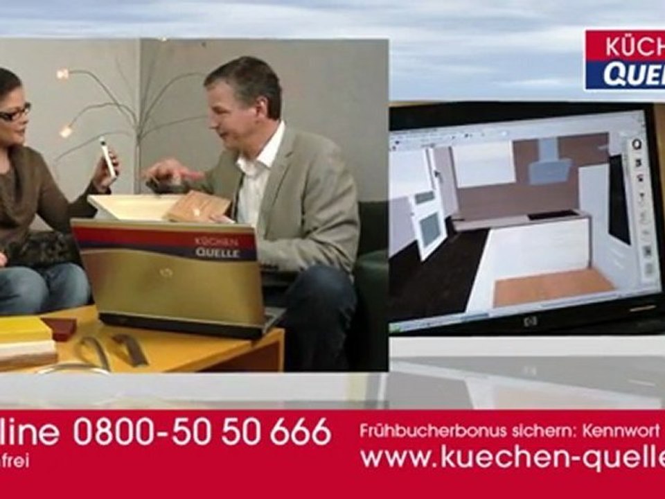 Küchen quelle werbespot "topmoderne küche"