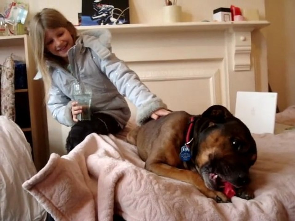 Nicolas in his foster home